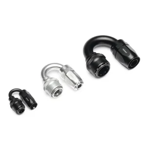 Quick Click Female Hose End -AN - 180°