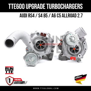TTE Audi RS4 B5 2.7T TTE600 Upgrade Turbochargers